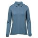 WOMENS NEVADA L/S MICRO PIQUE POLO